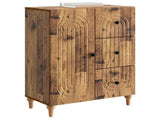 Sideboard Old Wood 66 x 34.5 x 90 cm Engineered Wood 894173