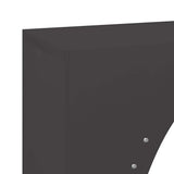Firewood Rack Black 50x23x100 cm Cold-rolled steel 864181