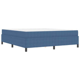 Bed Frame with Mattress Blue 180 x 200 cm Fabric 3399138