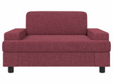 Armchair Wine Red Fabric 42043457