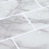 Subway Tile 20 pcs White Marble 30.5 x 30.5 cm 42021225