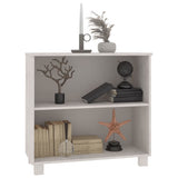 Sideboard HAMAR White 85x35x80 cm Solid Wood Pine 340501