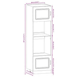 7 Piece Kitchen Cabinet Set Kalmar Concrete Grey Engineered Wood 3314735
