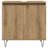 Bathroom Cabinet Artisan Oak 58x33x60 cm Engineered Wood 857218