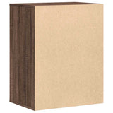 Corner Chest of Drawers Brown Oak 60x41x76 cm Engineered Wood 852876