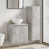 Bathroom Furniture Set 2 pcs Concrete Grey 33 x 34.5 x 100 cm 3406116