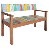326182 Bench 115 cm Solid Reclaimed Wood