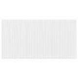 Lace Curtain with Curtains Floral White 260 x 900 cm Polyester 4107966