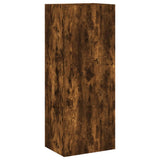 5 Piece TV Wall Units Smoked Oak Engineered Wood 3216493