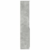 Highboard Concrete Grey 70x35x180 cm Engineered Wood 3328474