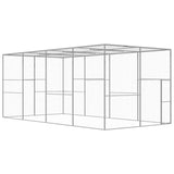 Cat Cage 6x3x2.5 m Galvanised Steel 146362