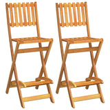 Outdoor Bar Set Natural Wood Solid acacia wood with an oil finish 3104961