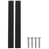 Furniture Handle 530 pcs Black 105 x 12 x 36 mm Iron 864712