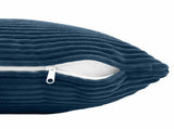 Cushion Cover 6 pcs HEERLEN Navy Blue 65 x 65 cm Corduroy 912950