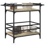 Kitchen Trolley Sonoma Oak 82x40x78.5 cm Engineered Wood 842362