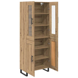 Highboard 2 pcs Artisan Oak Engineered Wood 3415870