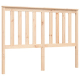 Bed Frame without Mattress Double Solid Wood 3194221
