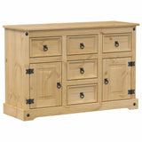 Sideboard Corona 112x40x75 cm Solid Wood Pine 4005680