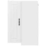 Wall Corner Cabinet LUCCA White 57 x 57 x 80 cm Engineered Wood 885075