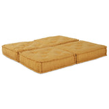 Modular Sofa 2 pcs Yellow 140 x 70 x 36 cm Fabric 3315085