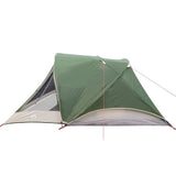 Camping Tent Cabin 4-Person Green Waterproof 94713