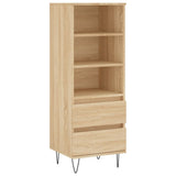 Highboard Sonoma Oak 40x36x110 cm Engineered Wood 831511