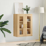 Wall Mounted Cabinet Sonoma Oak 69.5x34x90 cm 828471