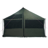 Family Tent Army green 450 x 400 x 265 cm Polyester and Steel 42028602