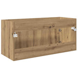 Sink cabinet with Storage with Door Artisan Oak Engineered Wood 880442