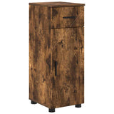 Bathroom Furniture Set 4 pcs Smoked Oak 61 x 35 x 64 cm 3392978