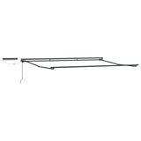 Electric Retractable Awning Yellow, Grey and Anthracite 5 x 3 m 3422122