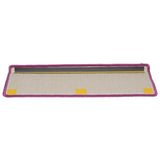 Stair Mats 10 pcs 65x21x4 cm Violet Rectangular Edge 149825