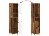 2 Piece Bathroom Cabinet Set ARNHEM Old Wood Engineered Wood 3417529