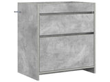 Bathroom Under Sink Cabinet Concrete Grey 56 x 37.5 x 81 cm 890731