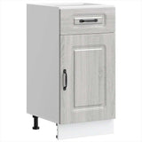 Kitchen Base Cabinet Kalmar Grey Sonoma Engineered Wood 853473