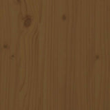 Bed Headboard Honey Brown 155.5x4x100 cm Solid Pine Wood 817948