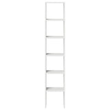 Bookcases 2 pcs Stackable White 30x30x80 cm Engineered Wood 858804