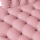 HighBackChair Pink 56.5 x 70 x 110 cm Velvet 42020677