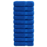 Premium Hand Towels "SOLUND" 10 pcs Blue 50x100 cm 600 gsm 137187