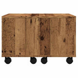 Coffee Table Old Wood 60x60x38 cm Engineered Wood 856548