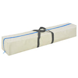 Inflatable Gymnastics Mat with Pump 800x100x10 cm PVC Blue 91928