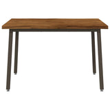 120 x 70 x 75 cm Solid Acacia Wood Natural and Coffee 937491