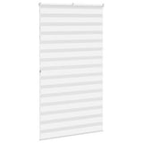 Zebra Blind White 125x200 cm Fabric Width 120.9 cm Polyester 4014786