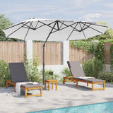 Umbrella Sand 372 x 198 x 243 cm Polyester and Aluminium 42003375