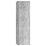 3 Piece TV Cabinet Set Concrete Grey Engineered Wood 3114321