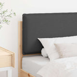 Upholstered Headboard Natural and Dark Grey 80 cm 880039