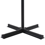 Garden Parasol with Portable Base Anthracite 276323