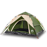 Camping Tent Dome 5-Person Green Quick Release 4004185