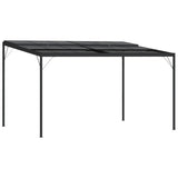 Gazebo with Roof Anthracite 4x3x2.5 m Aluminium and Steel 48605
