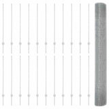 Fence and Post Silver 1.2 x 50 m Steel 3336402